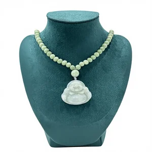 Plated Geometric Jade Charm Pendant for Unisex Fashion Jewelry Gift