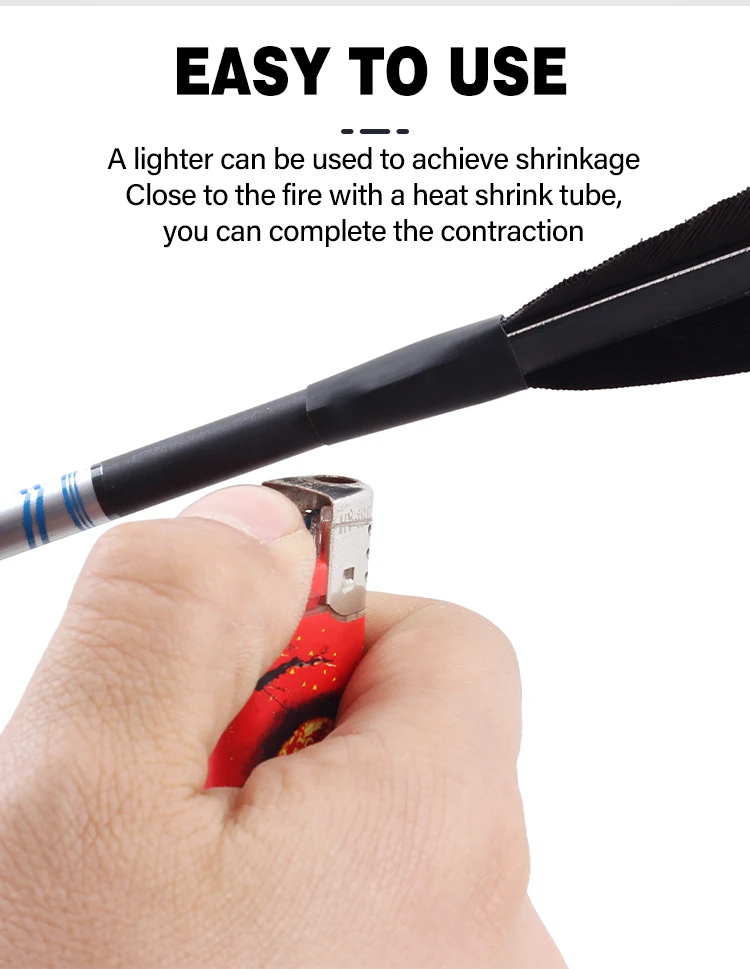 Spg Archery Heat Shrink Tube Bow And Arrow Set Hunting Protective