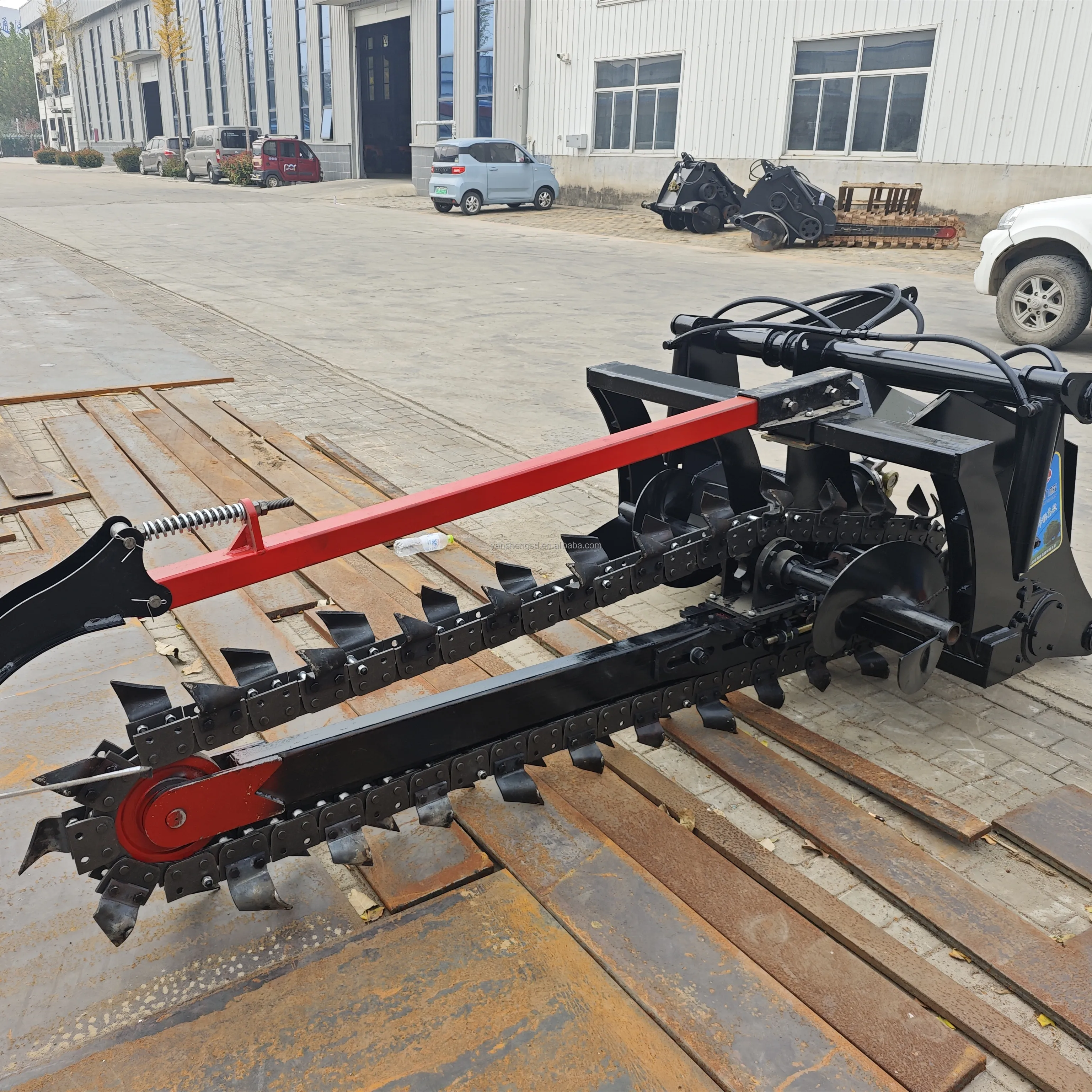 Double Chain Trencher