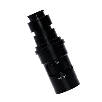 160X 0.7x-5x Adjustable Magnification Monocular Zoom Optical Lens for VGA USB Video Microscope Camera