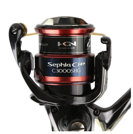 Shimano Sephia CI4+ C3000S Saltwater Spinning Fishing Reel, 9kg