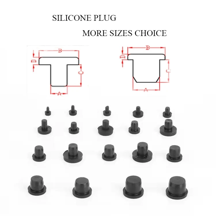3 4 5 6 7 8 9 10 11 12 13 14 Full Size Silicone Rubber End Cap Rubber