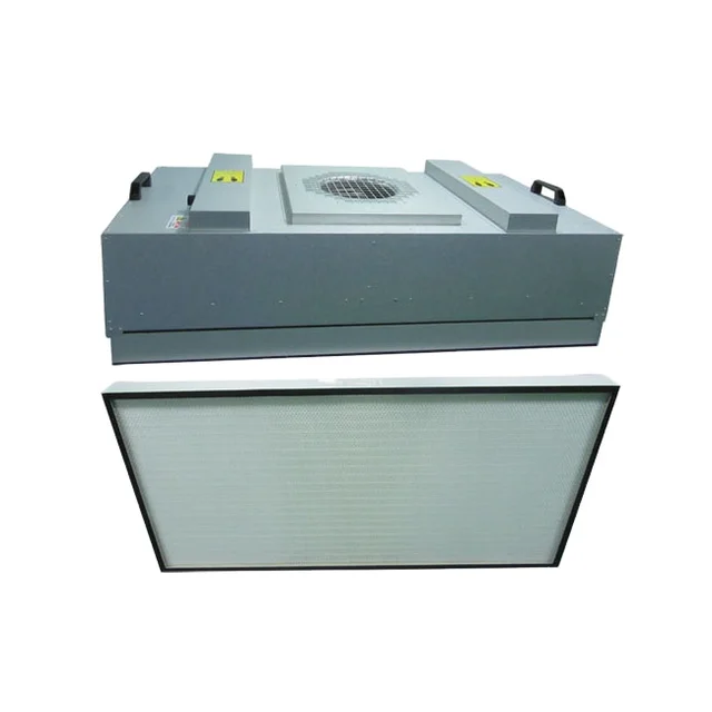 Customized Lab Clean Room Laminar Air Flow Hood Use H13 H14 Fiberglass FFU HEPA Filter