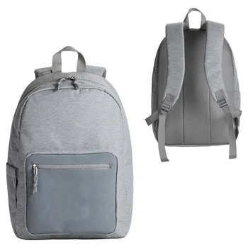 Lightweight Everyday Essentials Backpack Zipper Closure with Polyester Lining for All Genders