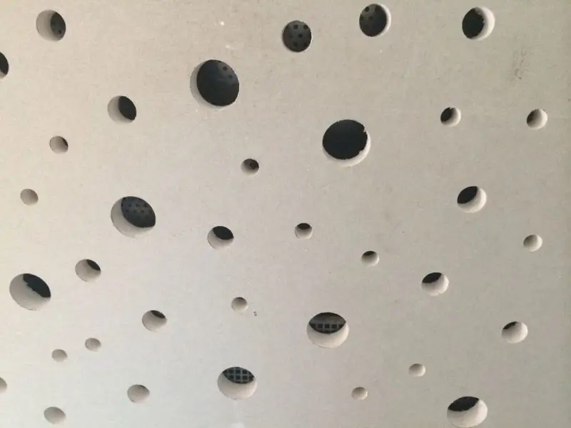 Gypsum Board Perforating Machine JDY25-100 Making Circle Hole square Hole