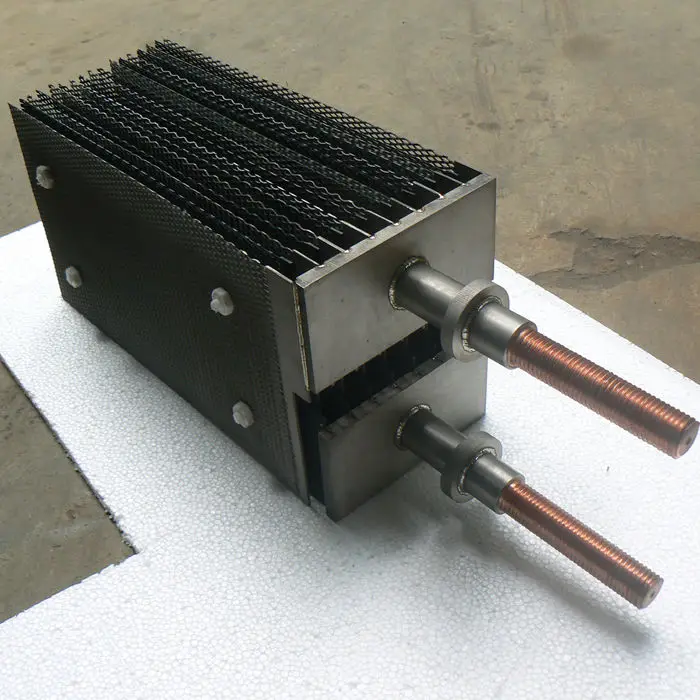 
 Генератор гипохлорита натрия с использованием титанового анода MMO  