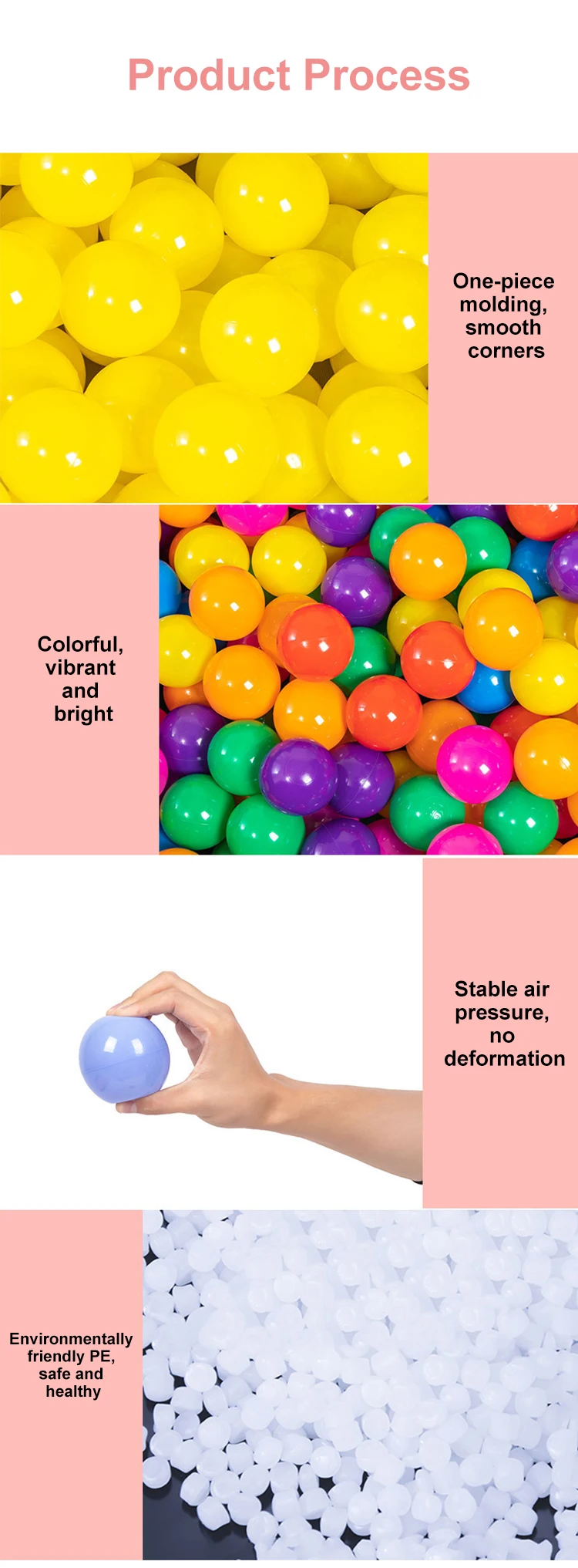 Indoor Playground Plastic Colorful Inflatable Ball Pit Toys Set ...