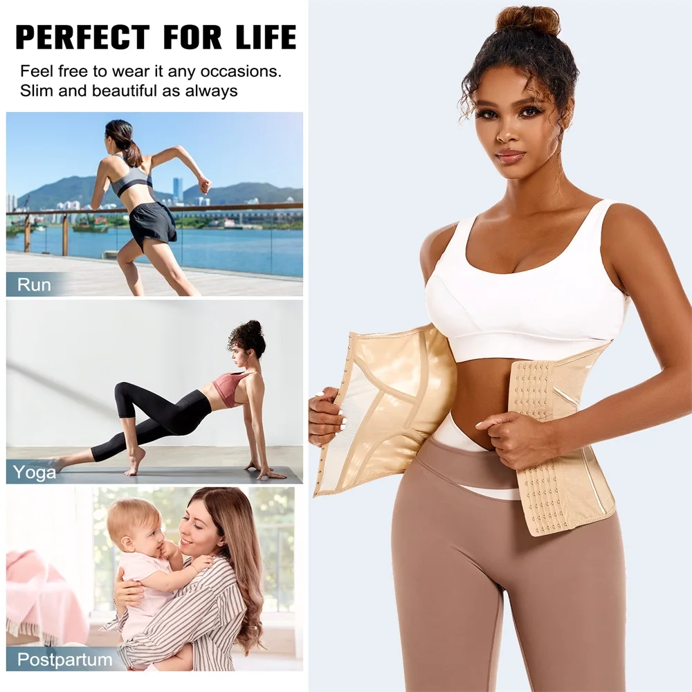 Custom Wrap Coset Waist Shaper Trainer Belt Women Body Waist Cinchers Lady Firm Tummy Control Shapewear for Women supplier