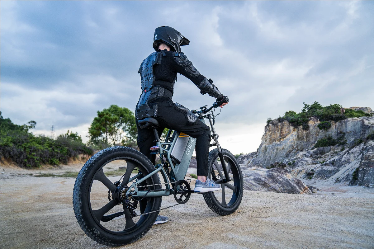 COSWHEEL T26 E Bikes Fat Tire 1000 watt Electric Bicycle Electric Road ...