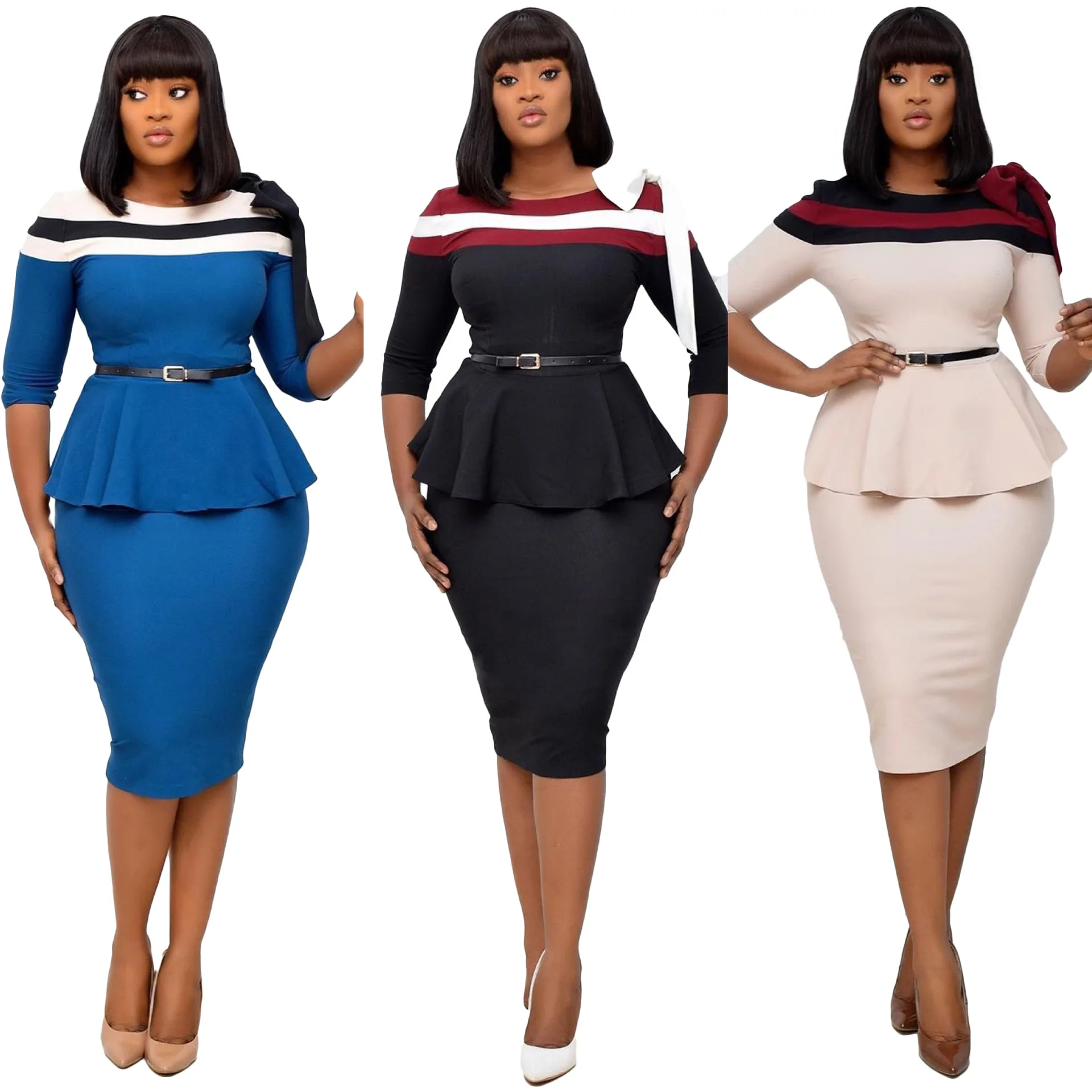 Fashion Dresses,Africa Perty Skirt Suit 