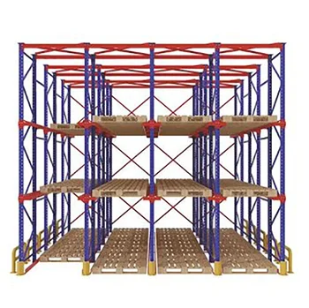2 Stackcorrosion Rack Customized Corrosion-protected Storage Drive-in Rack Industrial Pallet ...