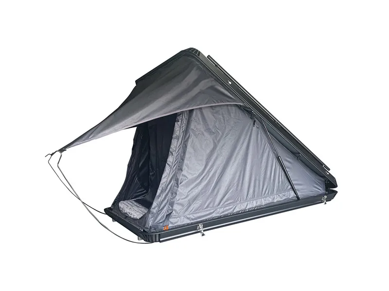 Overland gray triangle Aluminum shell Rooftop Tent Car Triangle Hard ...