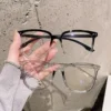 Translucent gray frame Blue light protection