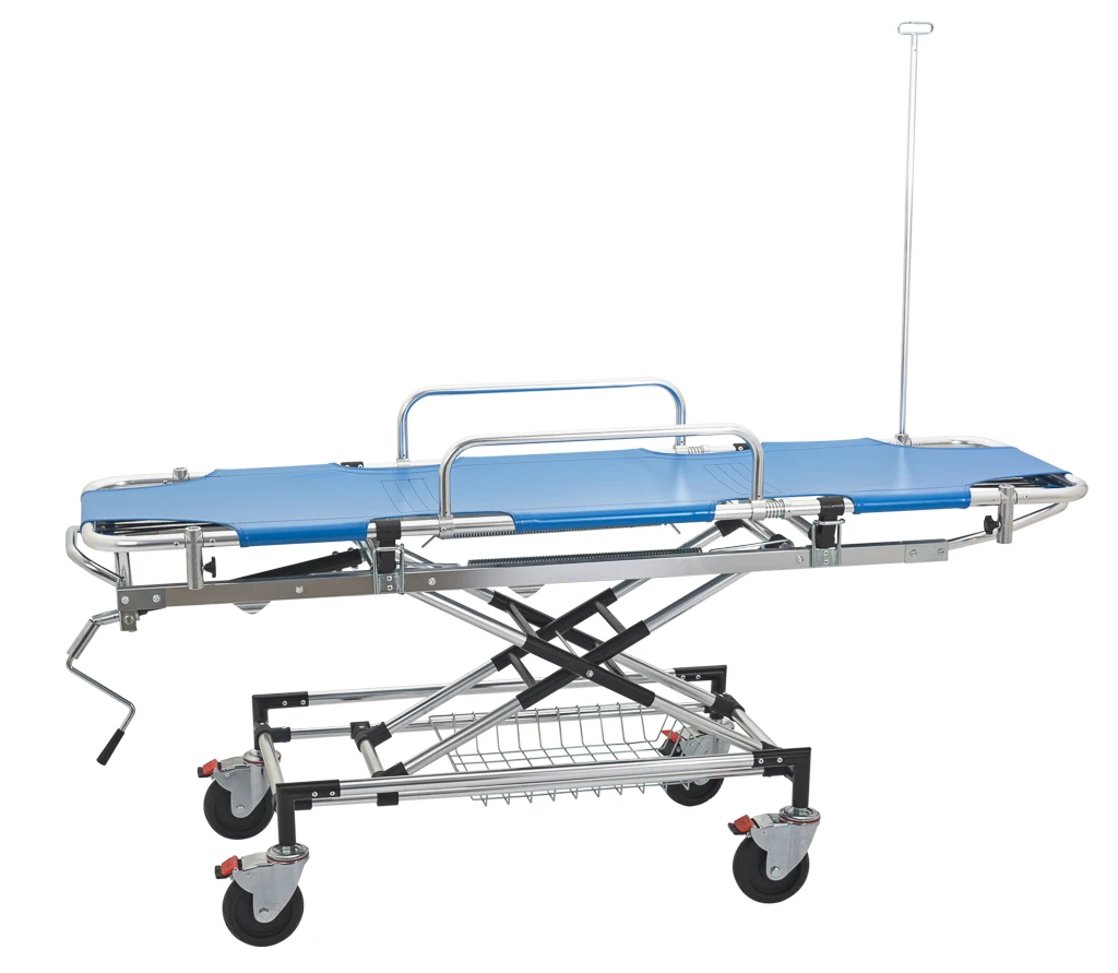 YXH-2L Medical Patient Emergency Trolley Stretcher Ambulance Bed