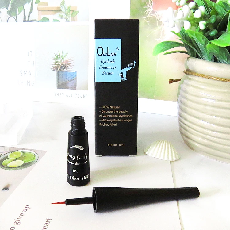 Бесплатный образец, сыворотка для роста ресниц OMY 5 мл, Органическая 100% чистая и Органическая с витамином C, жидкость для роста ресниц