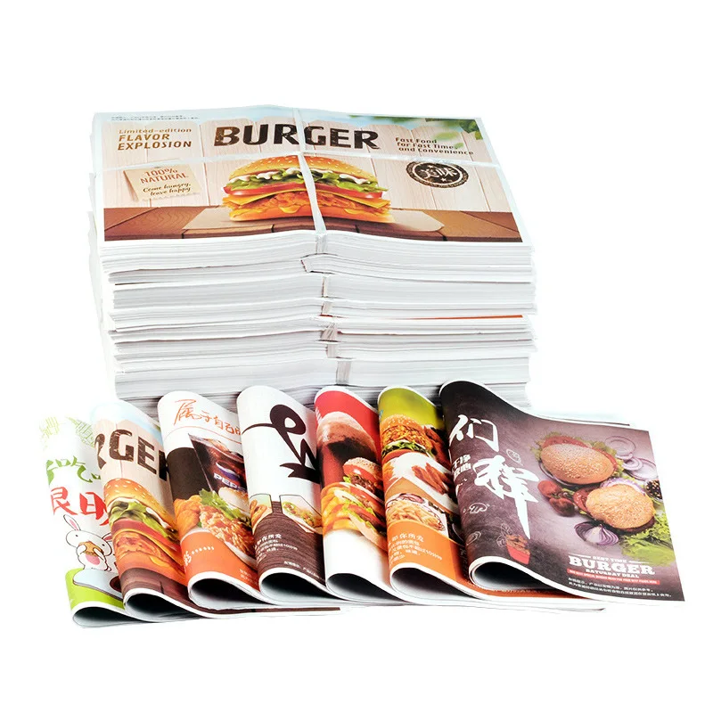 Custom Design Printed Paper Table Mat Disposable Personalized Paper