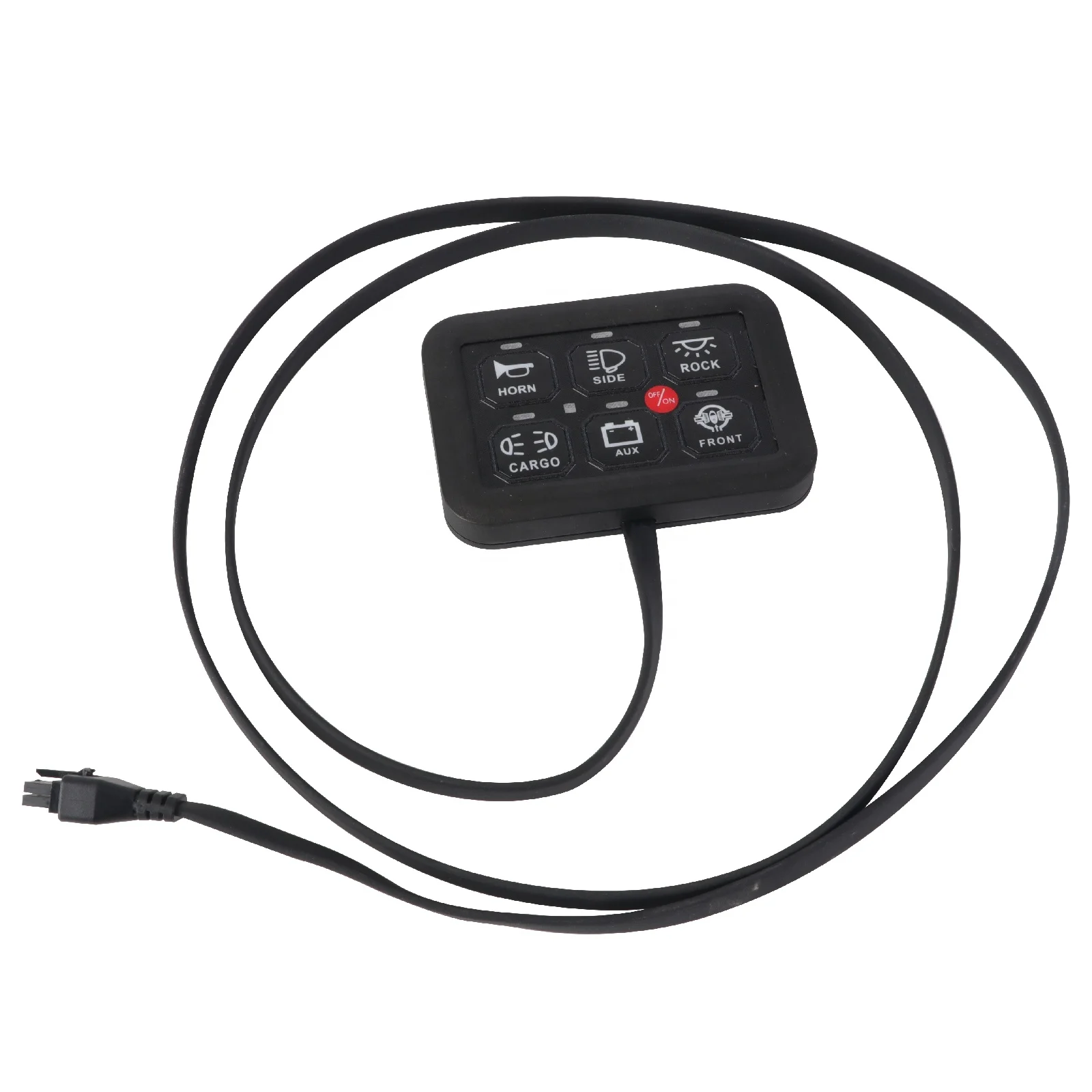 Circuit Control Box Relay System Universal Dimmable 6 Gang Switch Panel