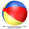 Ballon de plage coloré /135cm