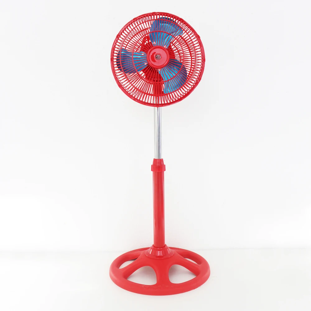 10 Inch Portable High Speed Mini Stand Fan 12 Inch Strong Power Plastic Grill Metal Blades StandIng Air Cooling Fan