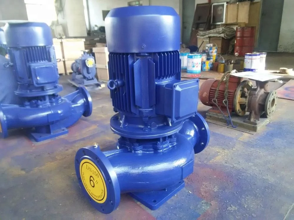 ISG Vertical Turbine Centrifugal Pipeline Pressure test Water Pump