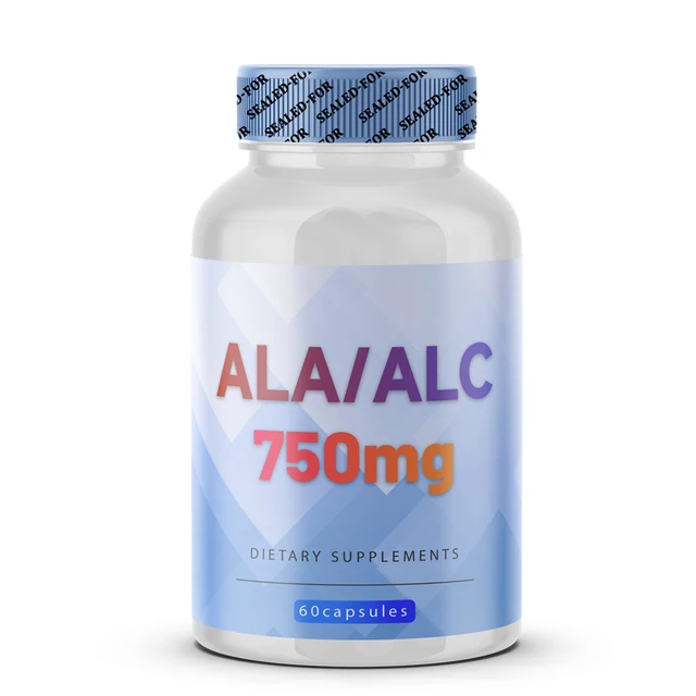 ALA / ALC 750mg Capsules for Adults and Teenager to Relieve Hypoglycemia and Provide Energy