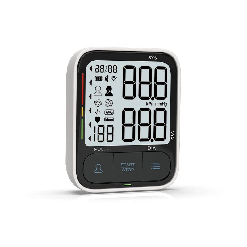 Factory Price Digital Bp Machine Meter Wrist Type Digital Smart Automatic Wrist Blood Pressure Monitor