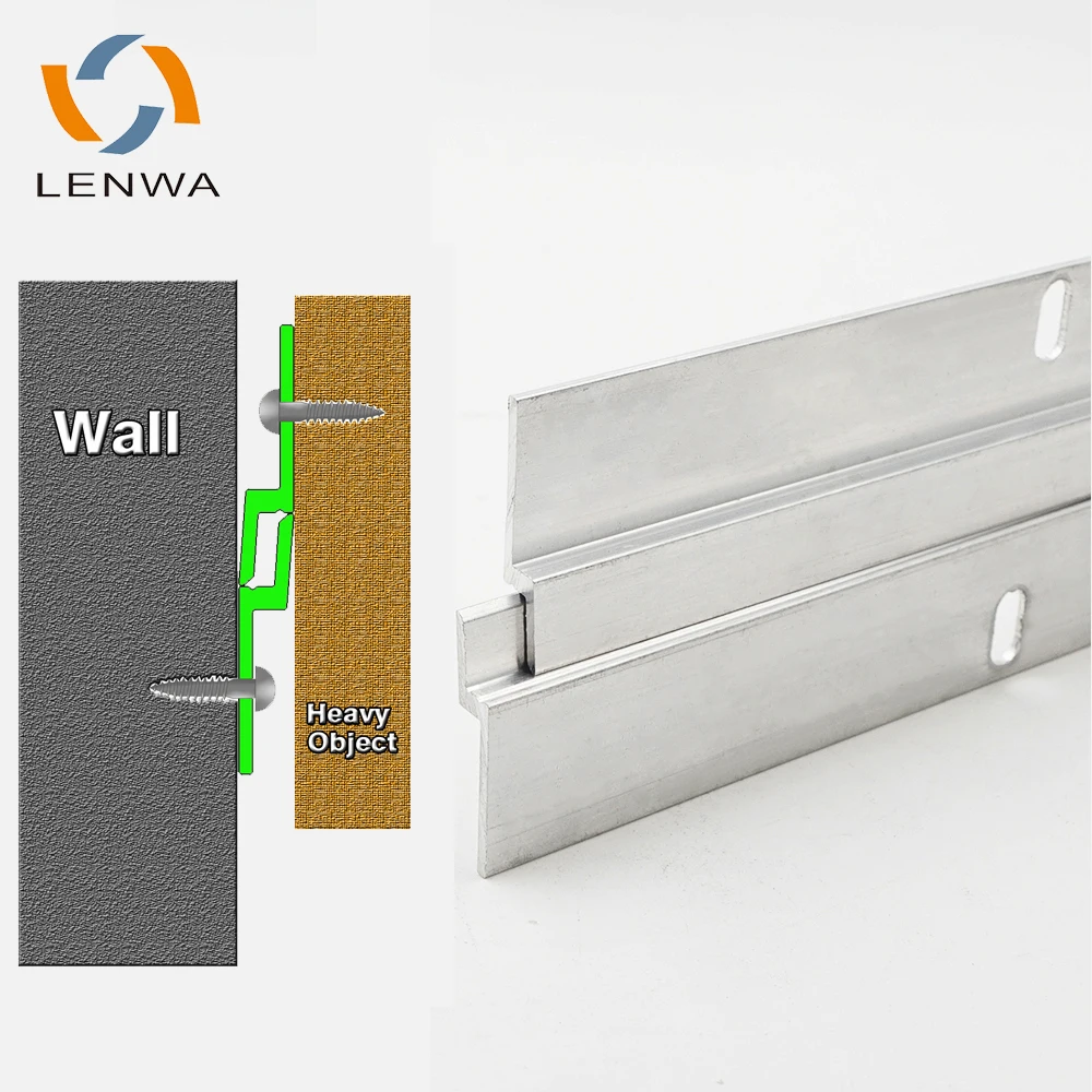 LENWA Factory Aluminum Z Clips - Heavy Duty Hangers