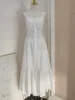 Abito bianco con spalline