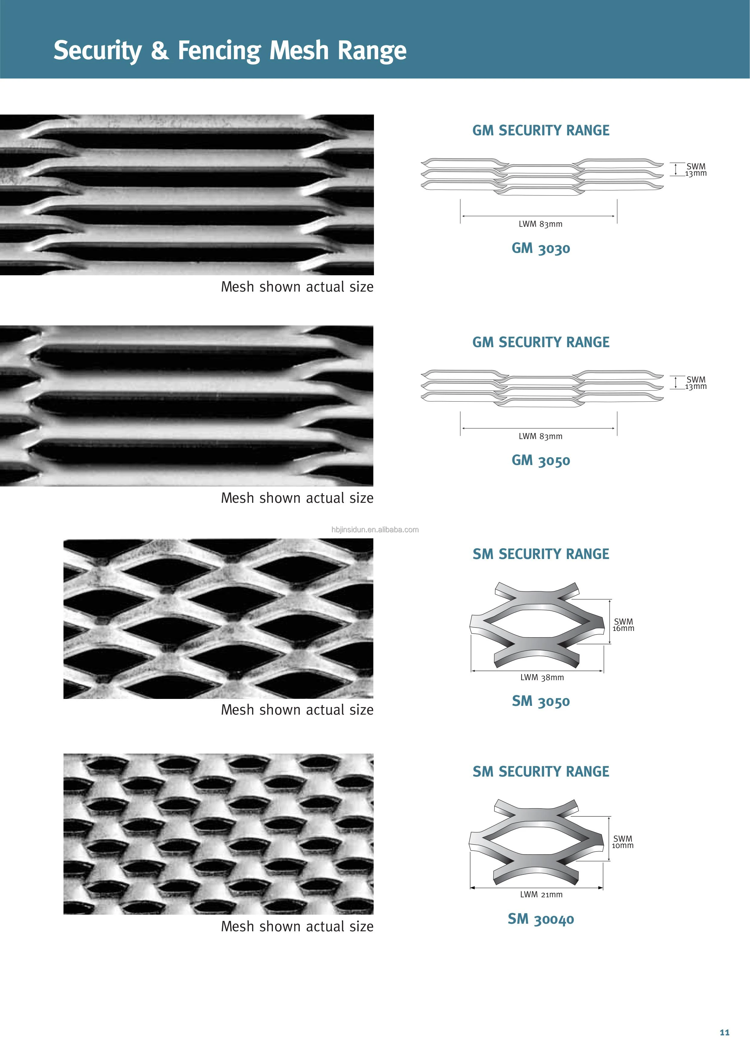 4x8 Sheet Expanded Metal Mesh Fence Lath 4ft X 8ft Sheets Box Frame For Trailer Flooring