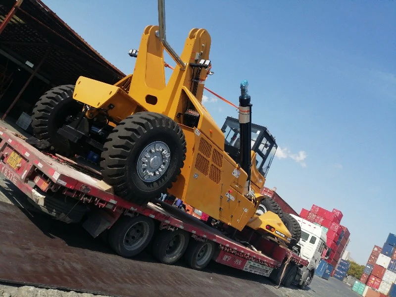 Logistic Machinery 45Ton Reach Stacker SRSC45H2 with 15100mm Hoisting Height