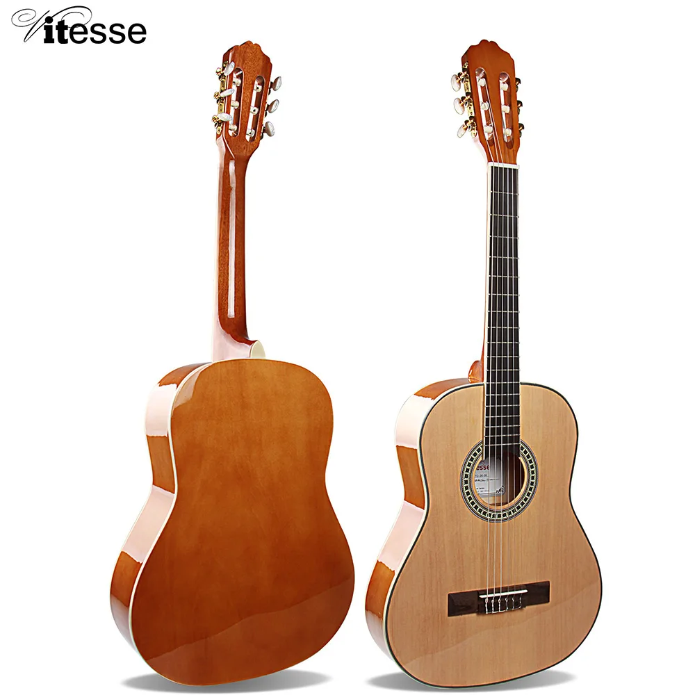 VT-C30-36 Vitesse 36 Inch Mini Cheap Classical Guitar Solid Wood Guitar 6  Steel Strings Good Price Wholesale| Alibaba.com