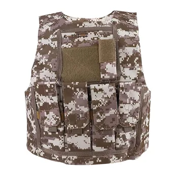 FREE SAMPLE Training Camouflage Vests Multiple Pockets Good Toughness for Outdoor Activities