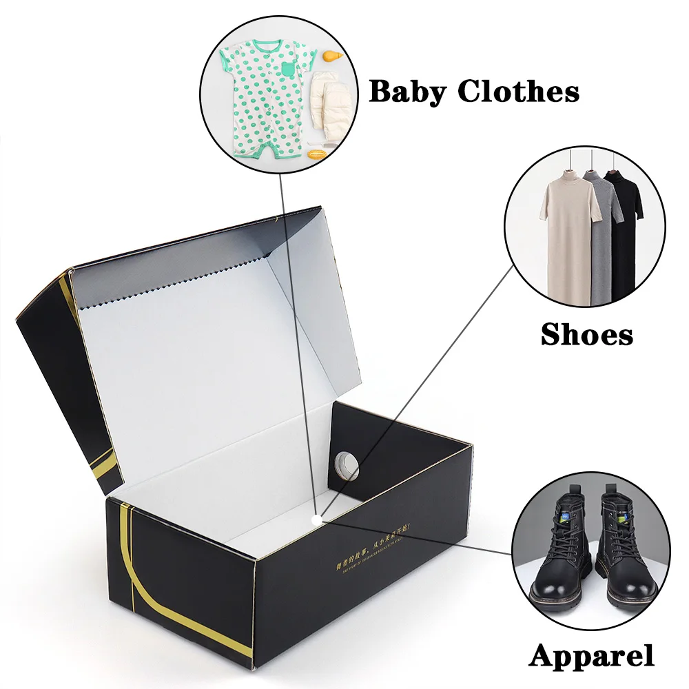 Shoe Box Custom Logo Printed Corrugate Casual Soccer Shoes