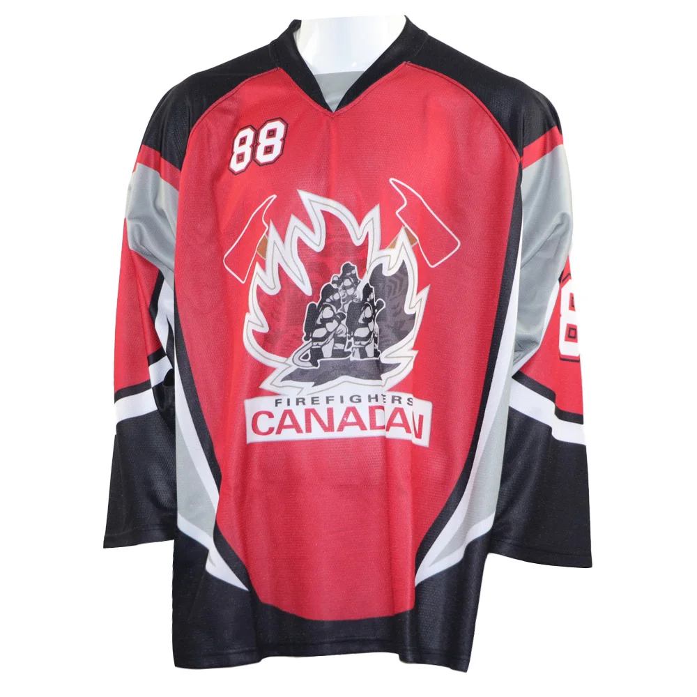 Выполненная на заказ сублимационная обратная хоккейная