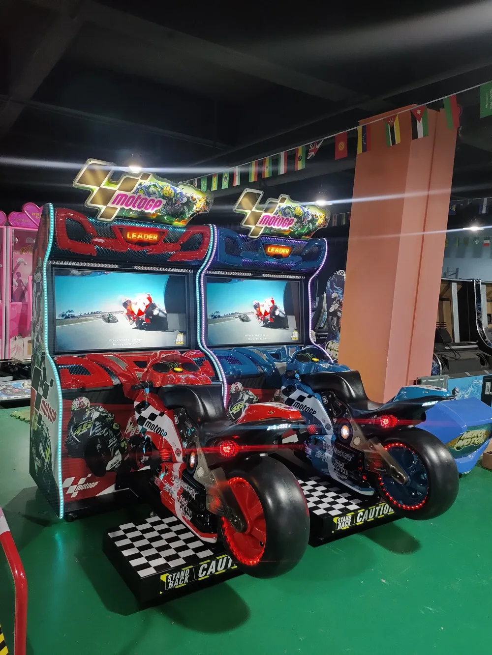 Coin Operated Motorcycle Gp Simulator Arcade Motor Car Racing Video Game Machine Amusement Video Machine for Game Center