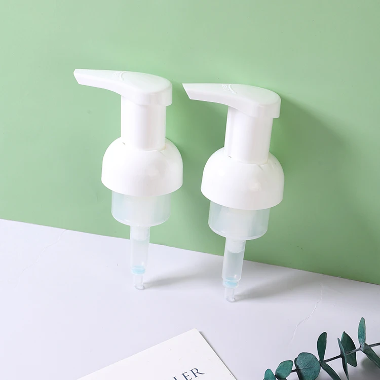 White PP Plastic Spring Foam Pump Bottles for Shampoo and Cosmetic Products 40/410