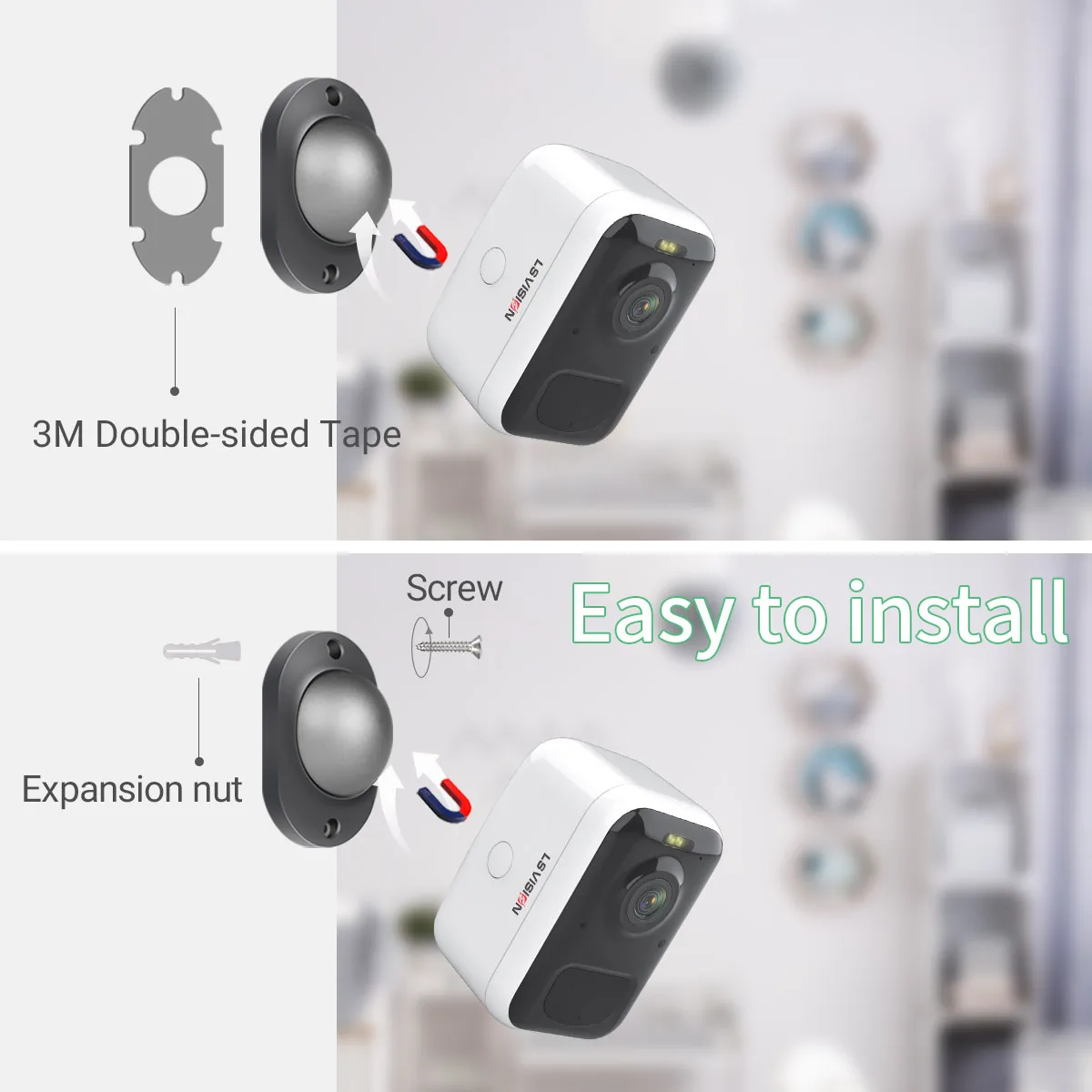 2MP 4MP 屋外ネットワーク WIFI バッテリーカメラ ワイヤレス電源式