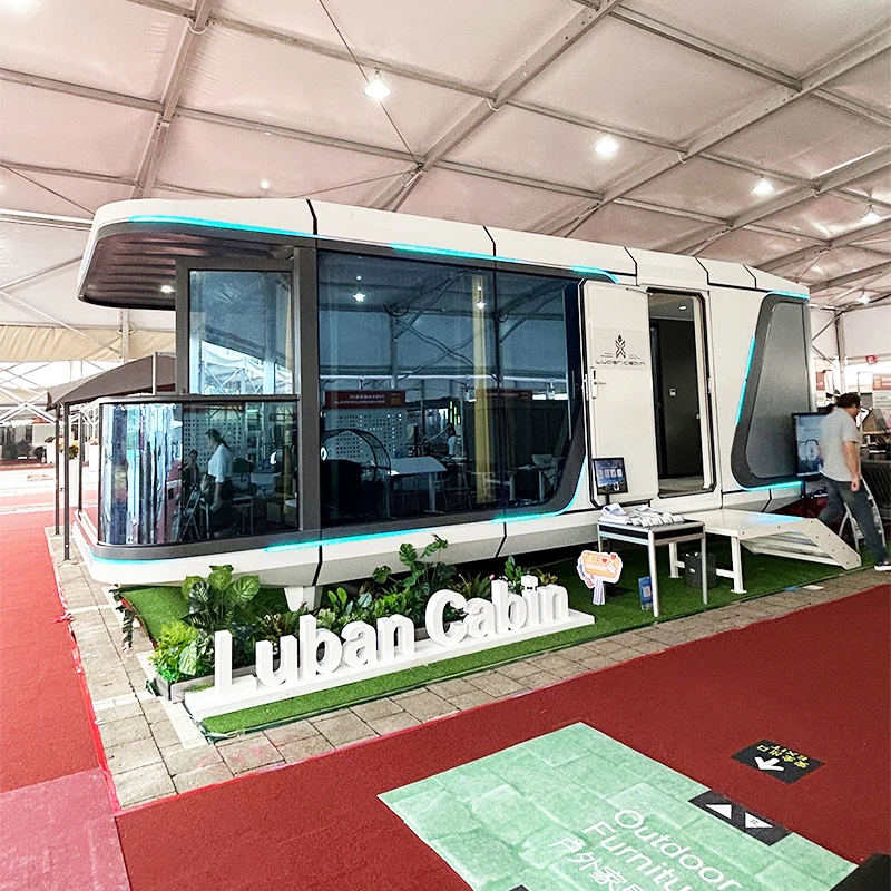Cabana Luban casa futurista casas pré-fabricadas de luxo, casa