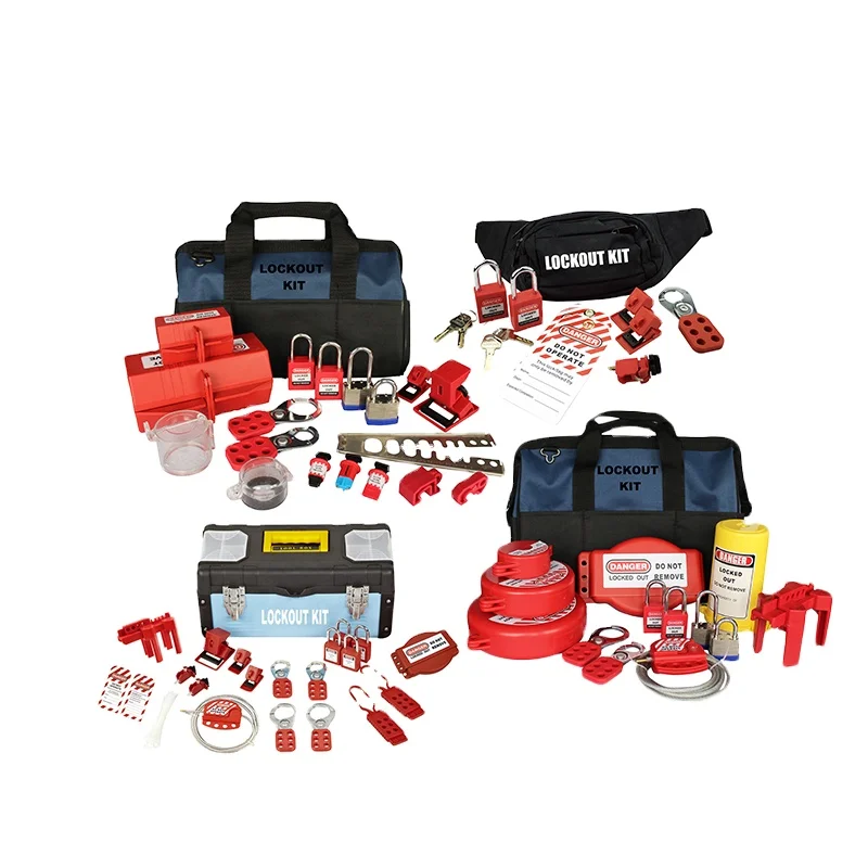 Kit de cadenas de sécurité pour verrouillage de disjoncteur à pince Kit