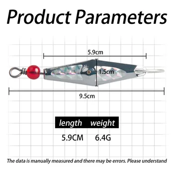 New Arrival Hot Sell Stainless Steel Live Bait Trolling Fishing Metal Spoon Trout Lure – Metal Jig – view 5