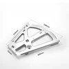 double layer Stainless steel brushed