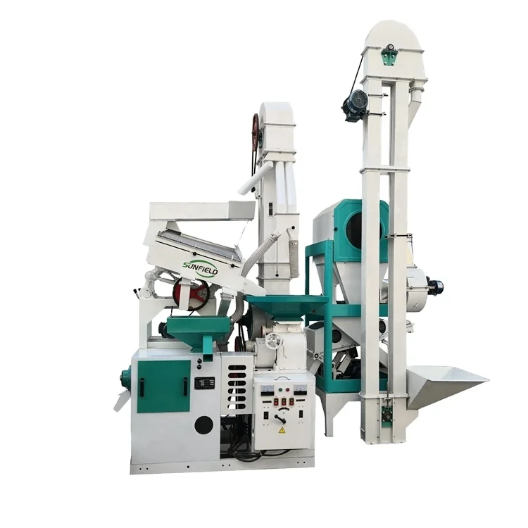 Automated Rice Bulk Industrial Heavy Duty Commercial Automated Rice Milling Machine for ...