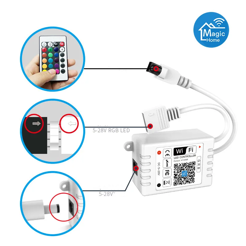 Wifi RGB LED Controller