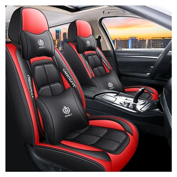 Hot sale universal waterproof car seat cover suit OEM ODM Four Seasons car leather seat cover for car