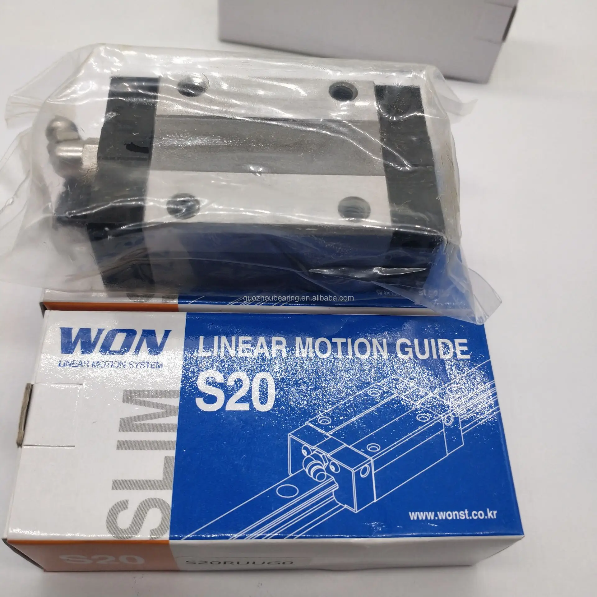 Original WON Linear Motion Guide Bearing Linear Guide Block S15C S15CUU S15CUUG0 S15CSSG0 S15CUUG1 S15CSSG1