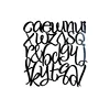 Small letter black
