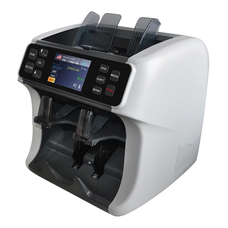 China Portable Bill Banknote Money Counter Cash Note Currency Counting Machine Money