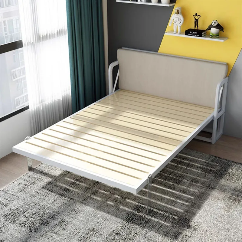 Multifunction DIY Manual Murphy Bed Frame Hidden Invisible Easy Install Operation Pull-Out Floding Hidden Wall Bed Mechanism