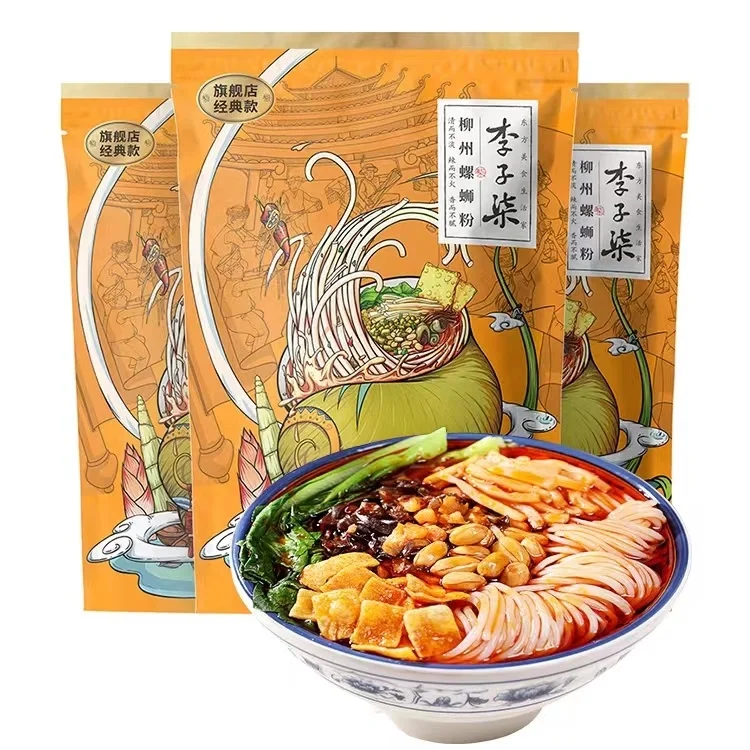 Wholesale Exotic Price Liziqi Liuzhou River Snails Rice Noodles