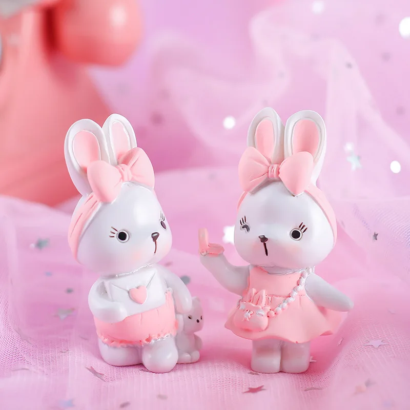 7 Topper Torta A Tema Coniglietto | Decorazioni Compleanno Per Bambini | Per Feste E Celebrazioni - Foto 8